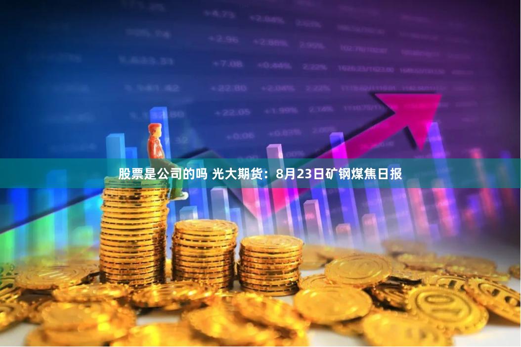 股票是公司的吗 光大期货：8月23日矿钢煤焦日报